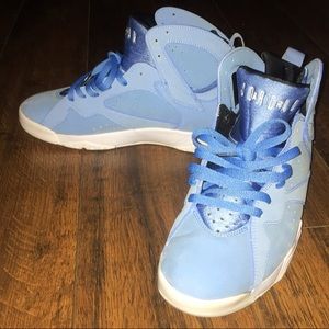 Baby blue air Jordan 7 retro